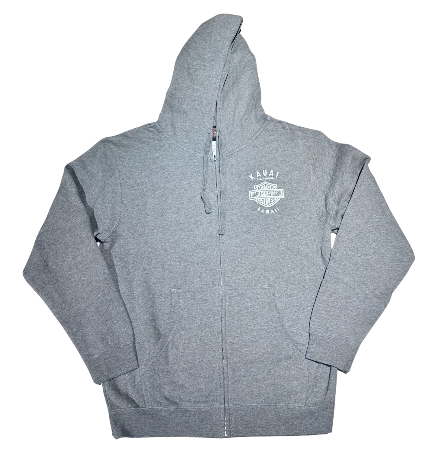 Kauai Map Hoodie - Grey