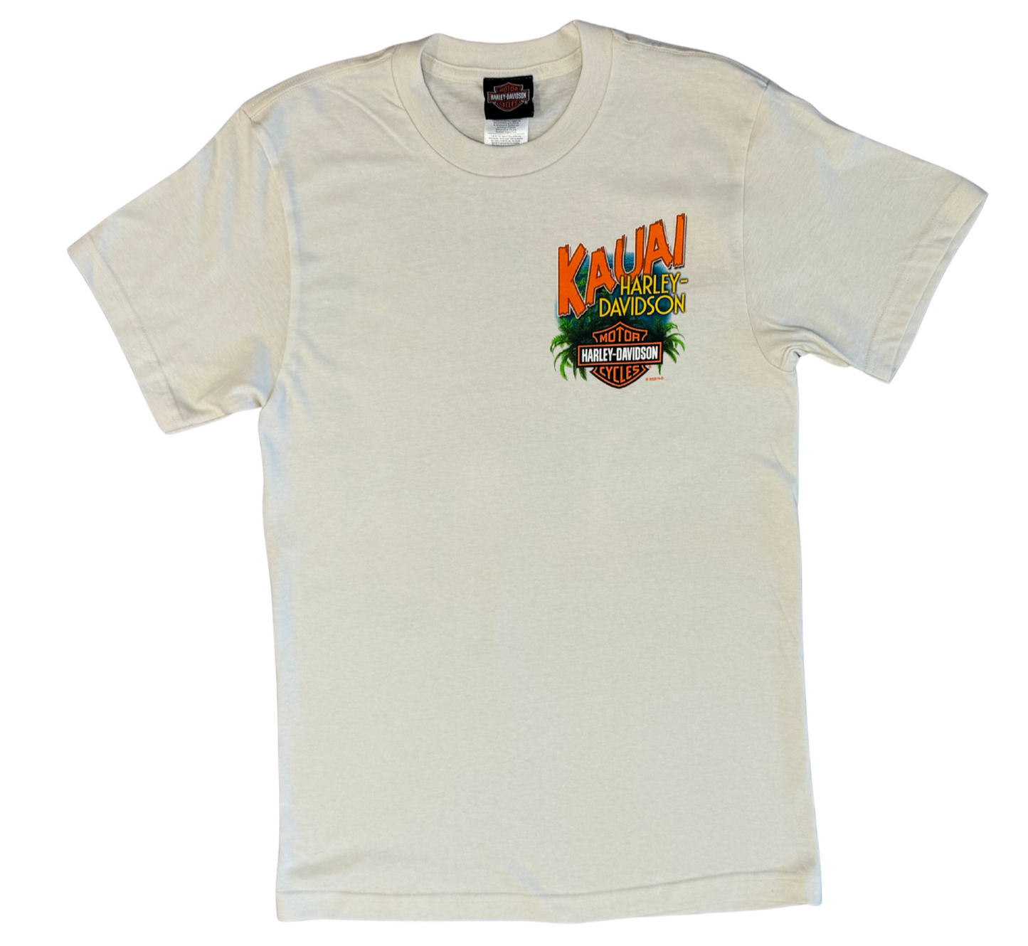Hanalei Map Tee - White