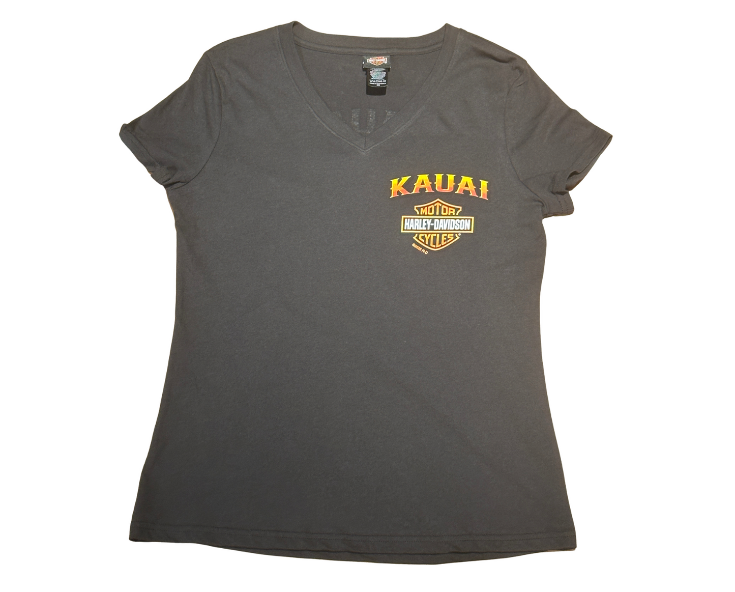 Kauai Honu Tee - Womens Black