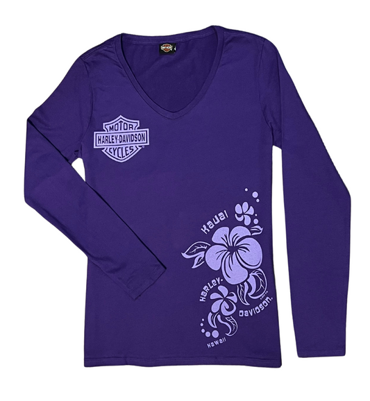 Kauai Flower Long Sleeve - Womens