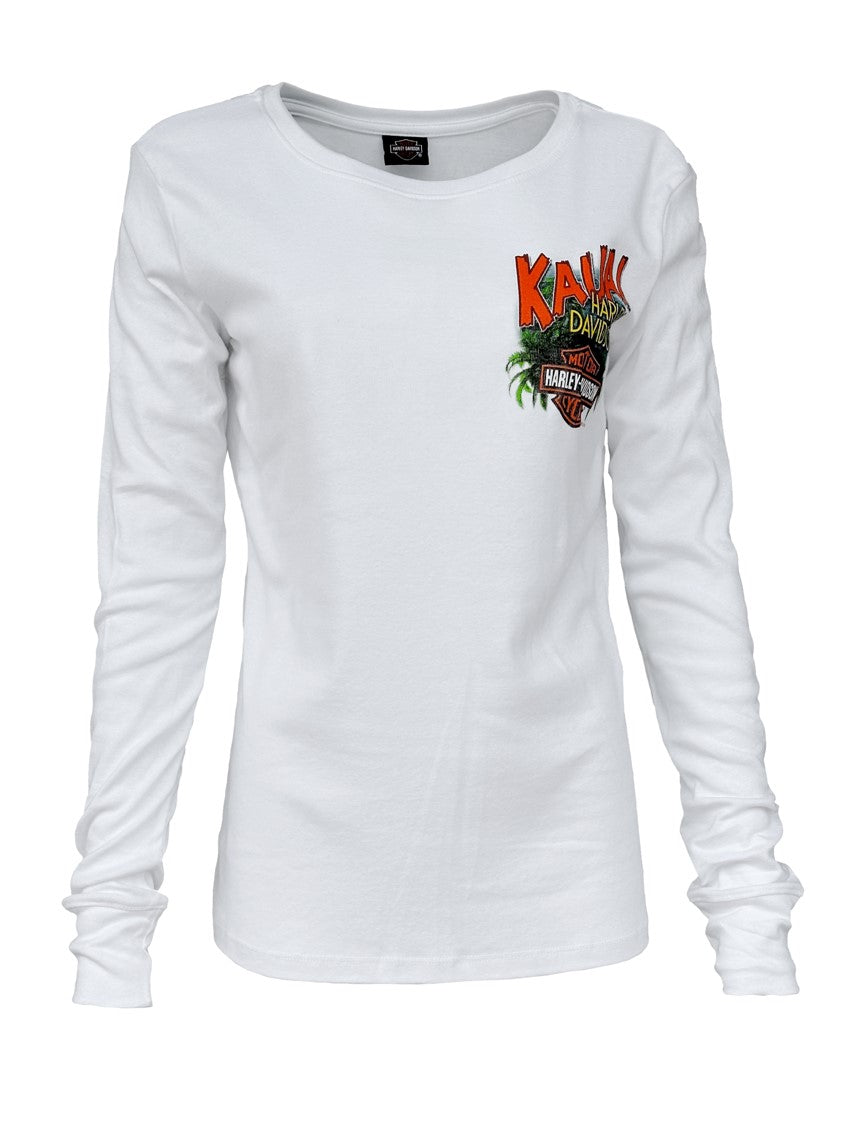 Hanalei Map Long Sleeve - Womens
