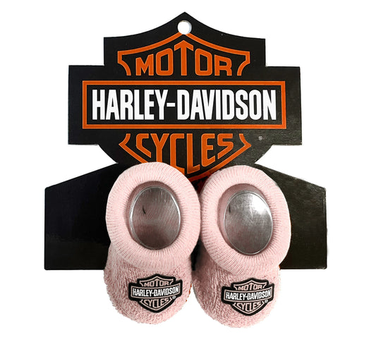 Infant Bootie Socks - Pink