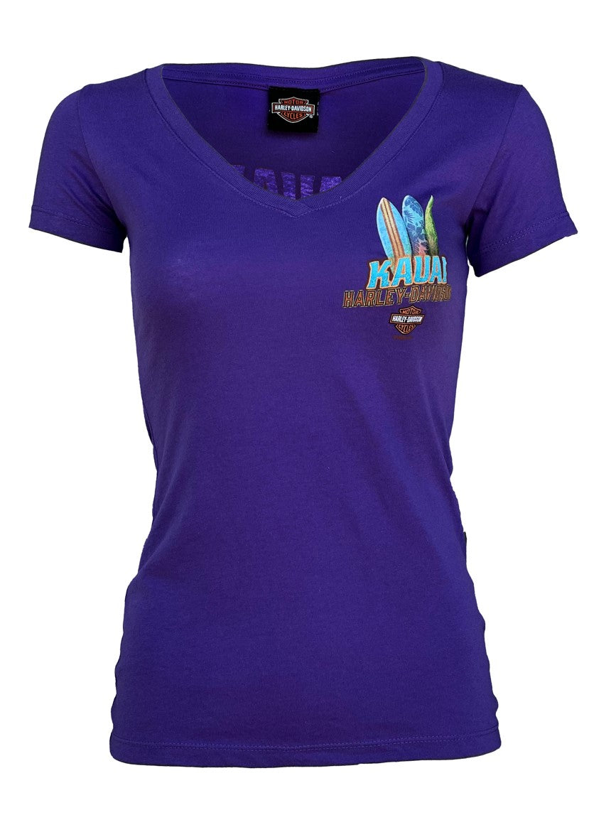Surfboard Tee - Purple