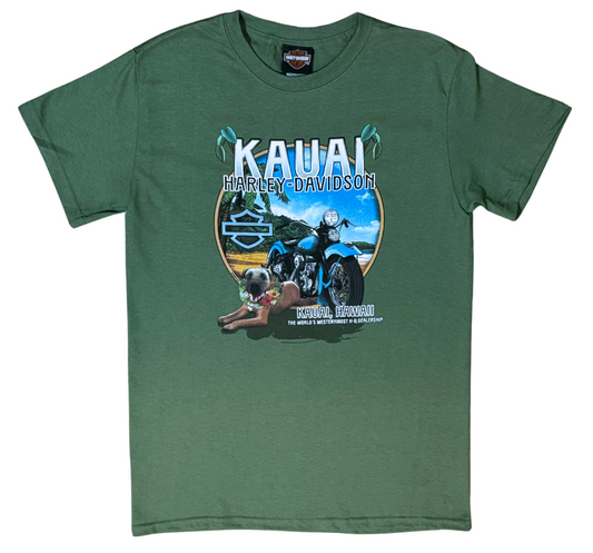 Hank Dog Tee - Green