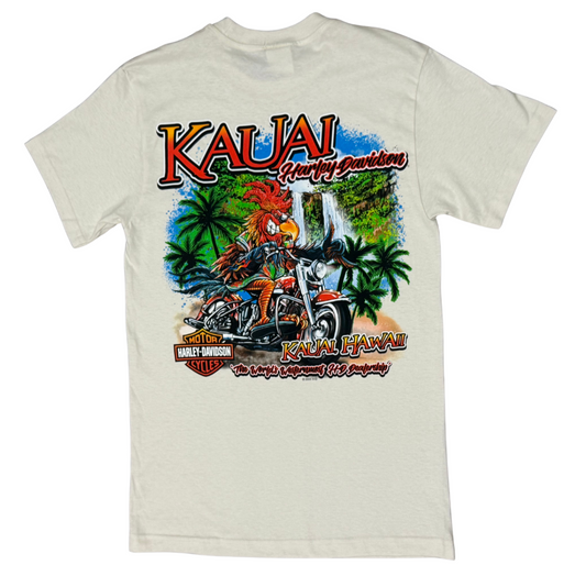 Bruddah Rooster Tee - White