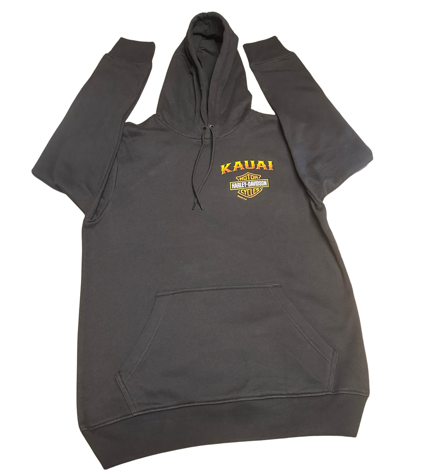 Kauai Honu Hoodie - Black