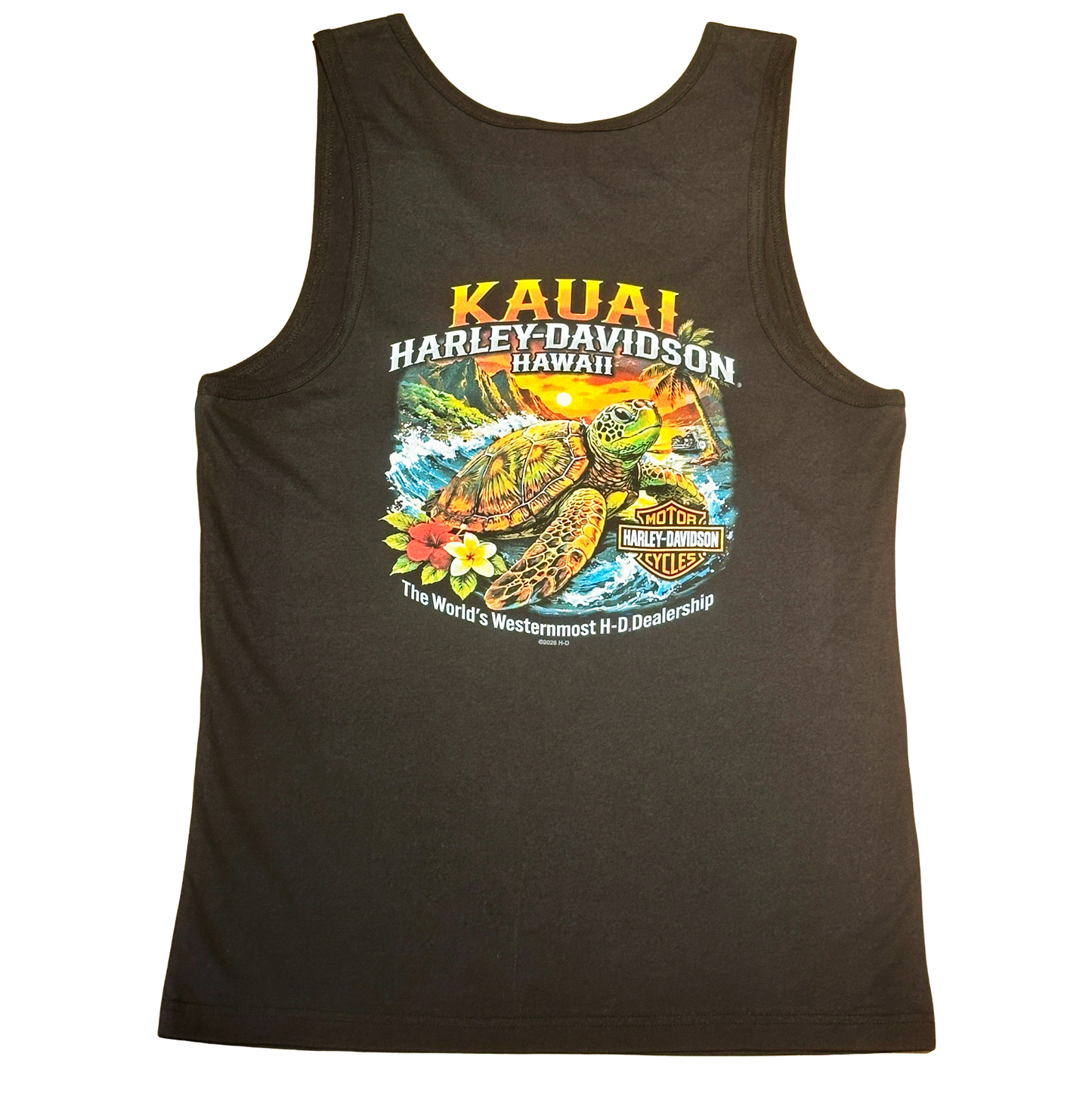 Kauai Honu Tank - Black
