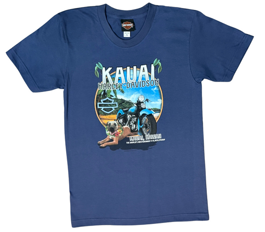 Hank Dog Tee - Navy