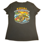 Kauai Honu Tee - Womens Black