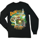 Hanalei Map Long Sleeve - Black