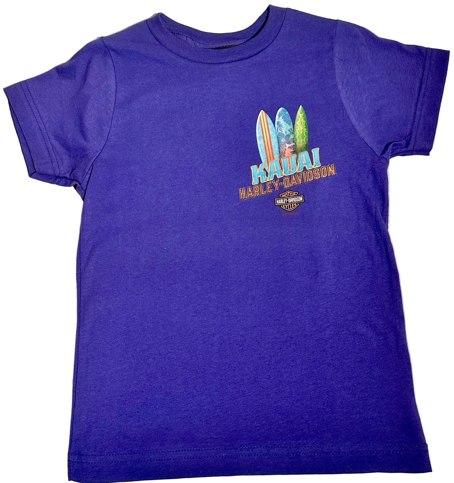 Surf Board Youth Tee - Purple