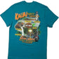 Hanalei Map Tee - Tropical Green