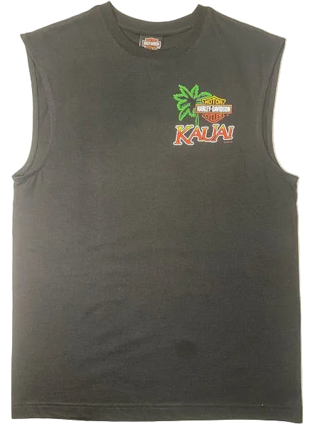 Bruddah Rooster Muscle Tee - Black