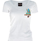 Surfboard Tee - White