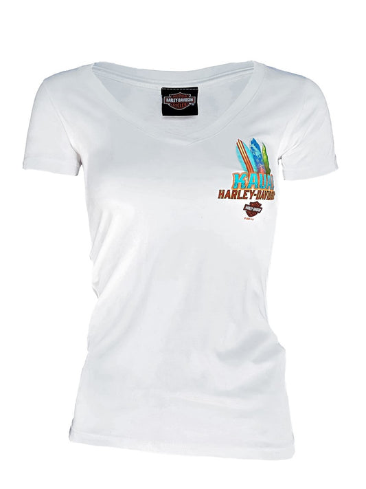 Surfboard Tee - White