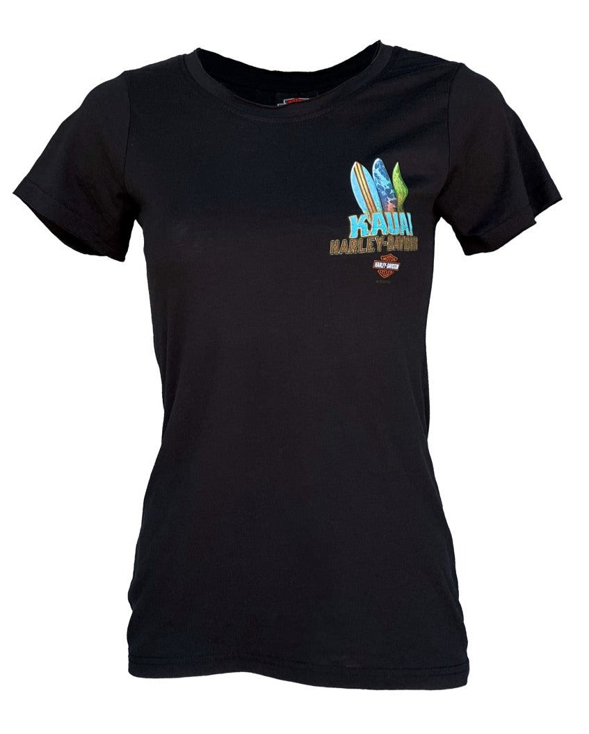 Surfboard Tee - Black