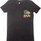 Women's Bruddah Rooster tee - Black