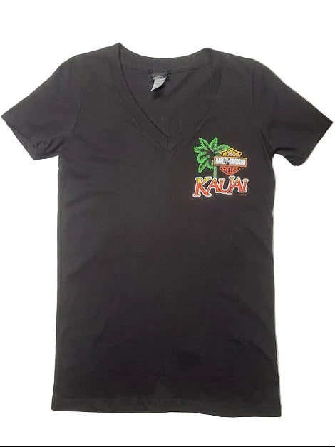 Women's Bruddah Rooster tee - Black