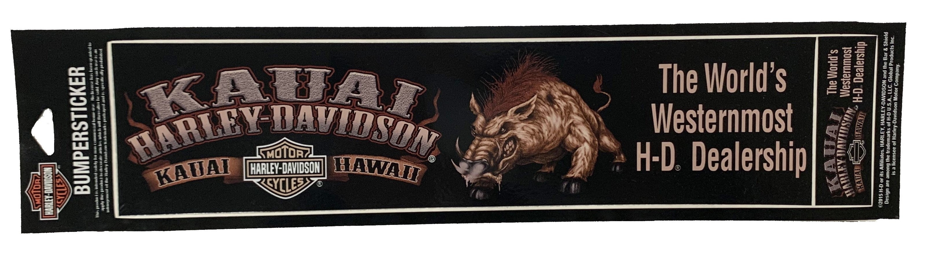 Power Hog Bumper Sticker – Kauai Harley-Davidson