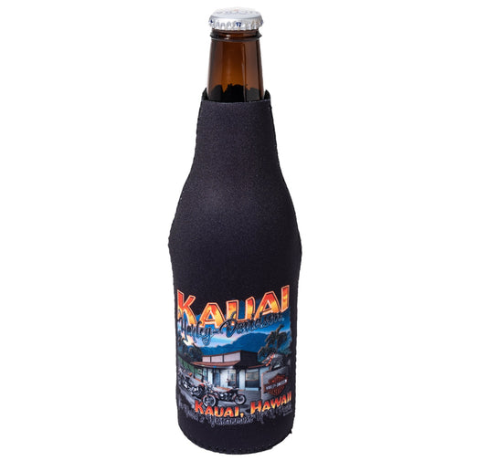 Storefront Zip-Up Bottle Koozie